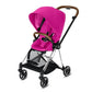 CYBEX MIOS 3-in-1 Travel System Chrome with brown details Baby Stroller – Fancy Pink 519003703 4058511709499
