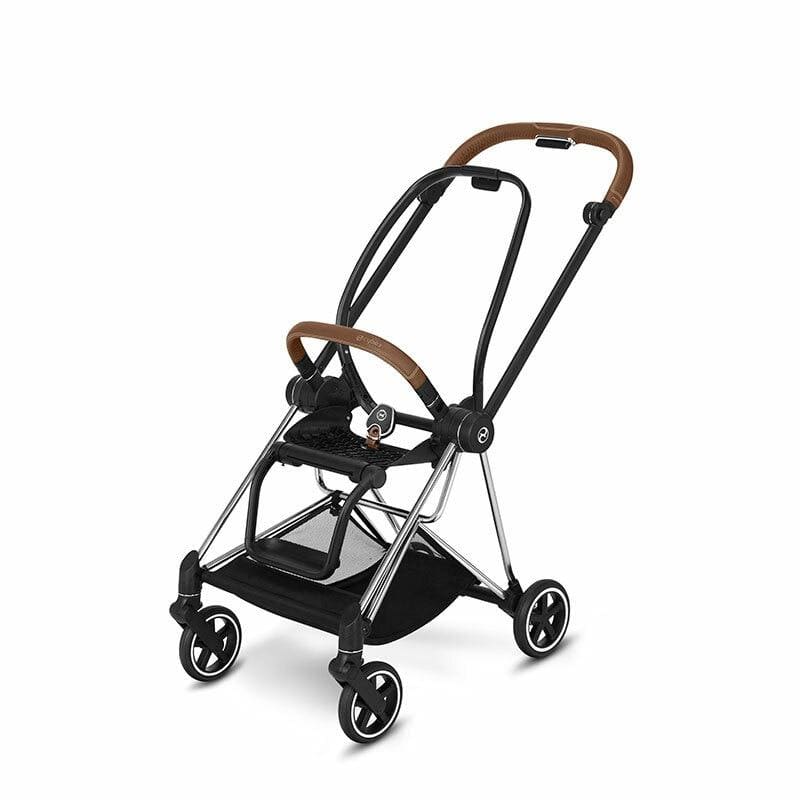  CYBEX Mios 3-in-1 Travel System Frame incl. Seat Hardpart – Chrome in Brown Details 519003265 4058511651842
