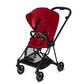 CYBEX Mios 3-in-1 Travel System Matte with Black Details Baby Stroller – True Red 519003367 4058511701660