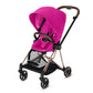 CYBEX Mios 3-in-1 Travel System Rose Gold with Brown Details Baby Stroller – Fancy Pink 519003709 4058511709529