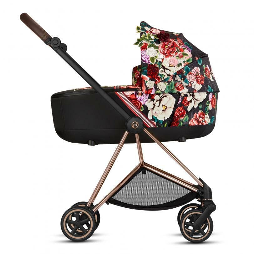 CYBEX Spring Blossom Mios Lux Carry Cot – Black 519004023 4058511729596
