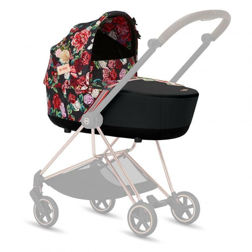 CYBEX Spring Blossom Mios Lux Carry Cot – Black 519004023 4058511729596
