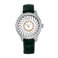 Dior CD152112A001 Montaigne White Dial Women's Green Leather Watch