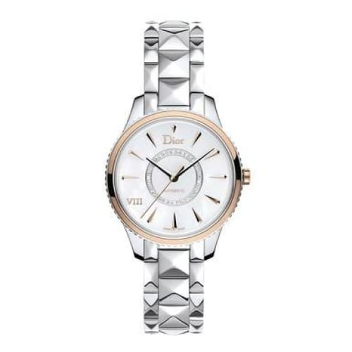 Dior CD1535I0M001 VIII Montaigne Silver Stainless Steel 