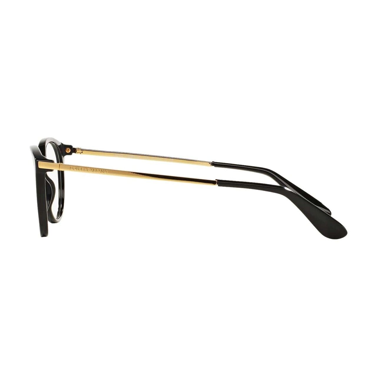Dolce & Gabbana DG3242F-501 Black Round Women's Acetate Eyeglasses 8053672501780
