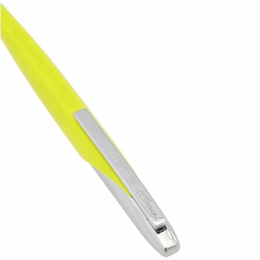 S.T. Dupont Jet 8 Sunny Yellow Ballpoint Pen - 444107 3597390197030