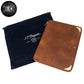 S.T. Dupont D Line Llg Shoot The Moon Executive Brown Leather Conference Pad 3597390219497