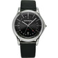 Emporio Armani ARS1100 Men's Watch Classic GMT Swiss Made Black Quartz Watch Front 723763215084