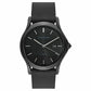Emporio Armani ARS3015 Black Leather Swiss Automatic Men's Watch 723763220262