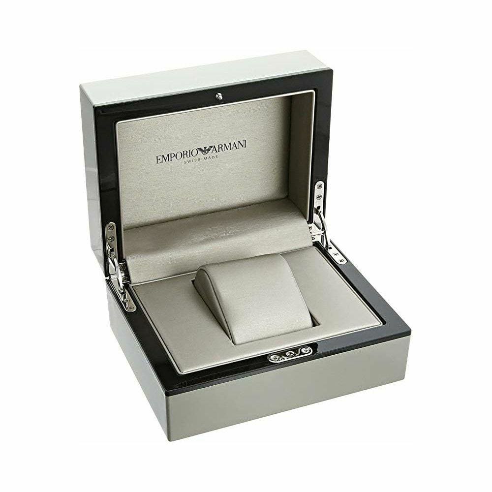Emporio Armani ARS8202 Women's Swiss Made Silver Tone Bracelet Analog Watch 723763227865