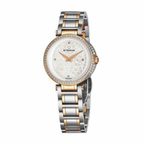 Eterna 2561.59.61.1724 Grace Two Tone Rosegold Mother of 