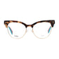 Fendi FF 0163-VHB Havana Cyclamen Browline Women's Acetate Eyeglasses 827886050918