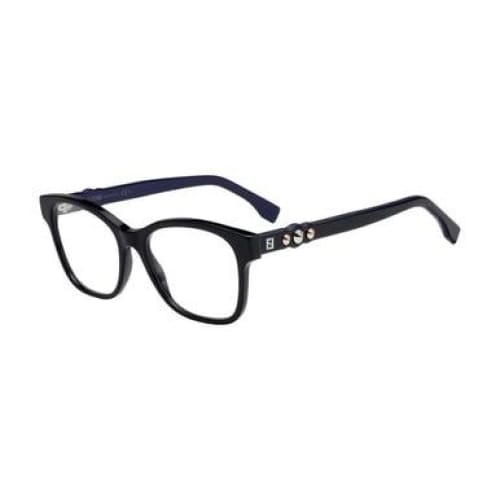 Fendi FF 0276-807 Black Square Women’s Acetate Eyeglasses - 