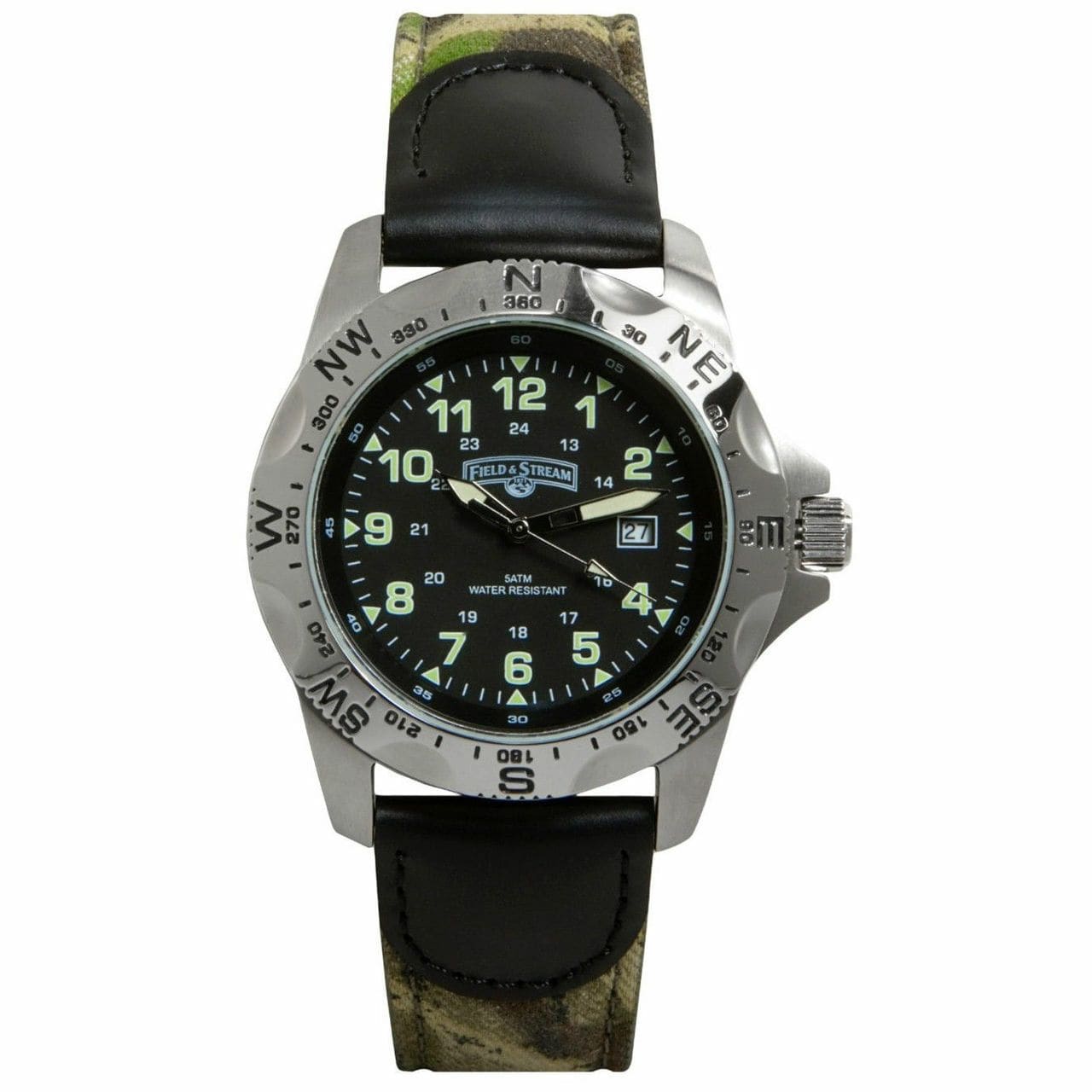 Field & Stream Men’s Base Camp Camouflage Genuine Leather 