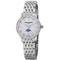 Frederique Constant Women’s FC- 206MPWD1SD6B ’Slim Line’ Mother of Pearl Diamond Dial Stainless Steel Watch - On sale