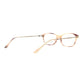 Giorgio Armani AR7007 5021 Striped Pink Rectangular Eyeglasses Frames 8053672032482