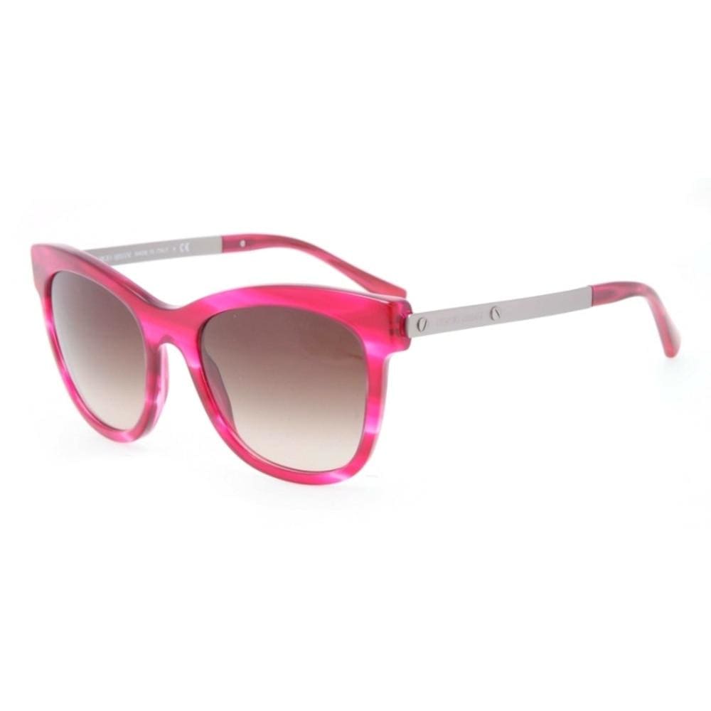 Giorgio Armani AR8011 5182/13 Striped Cherry Full Rim Cat Eye Sunglasses Frames 8053672220179