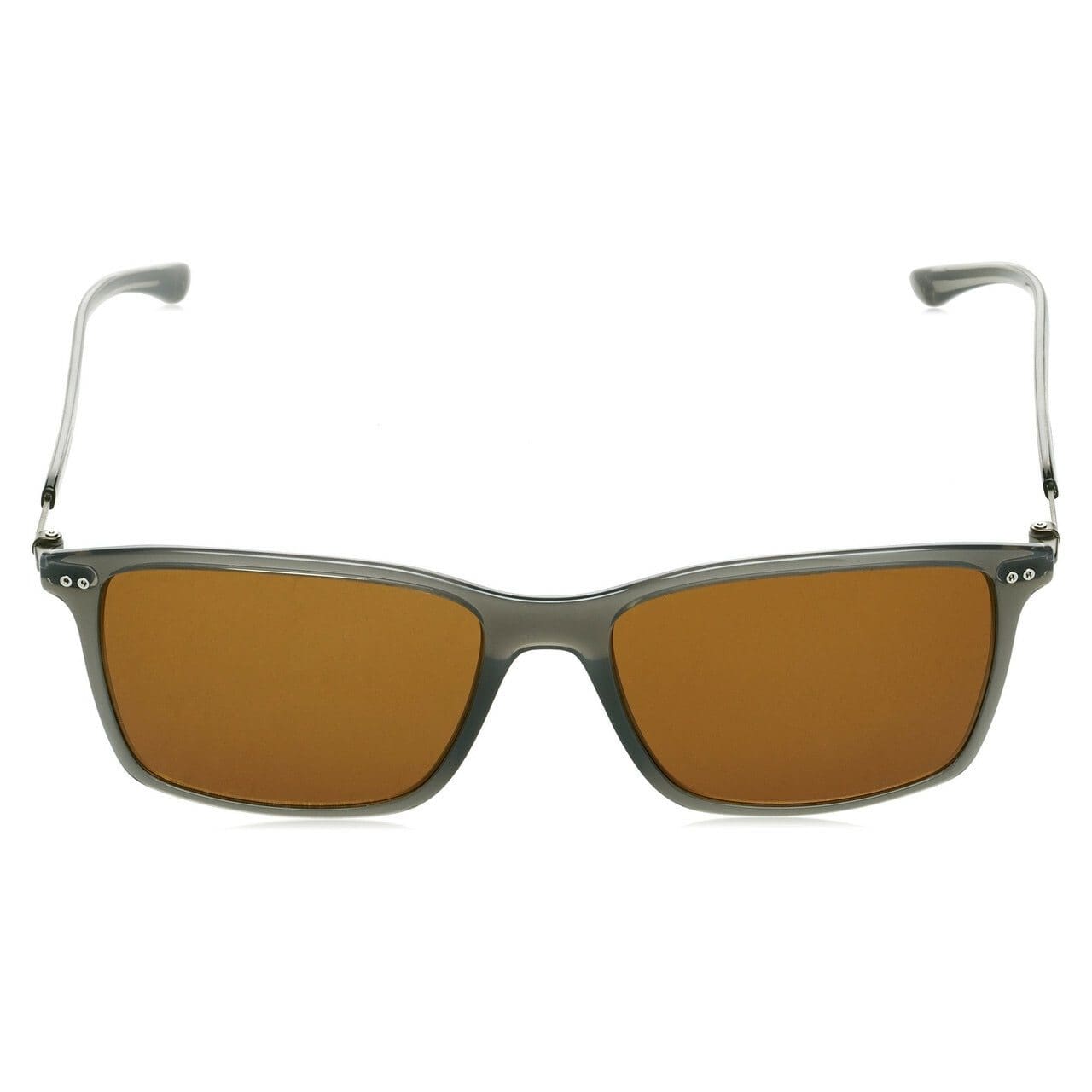 Giorgio Armani AR8045 545173 Mud Brown Full Rim Rectangular Sunglasses Frames for Men 8053672466928
