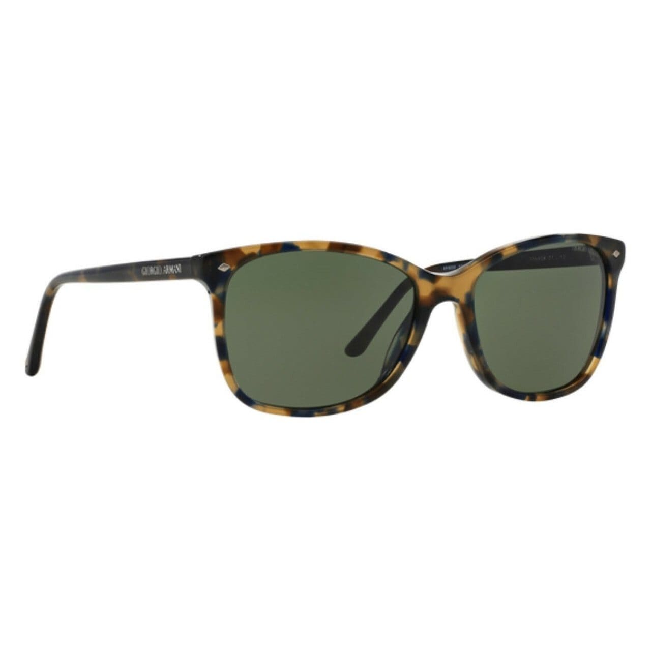 Giorgio Armani AR8059 541131 Blue Havana Wayfarer Sunglasses Frames 8053672393774