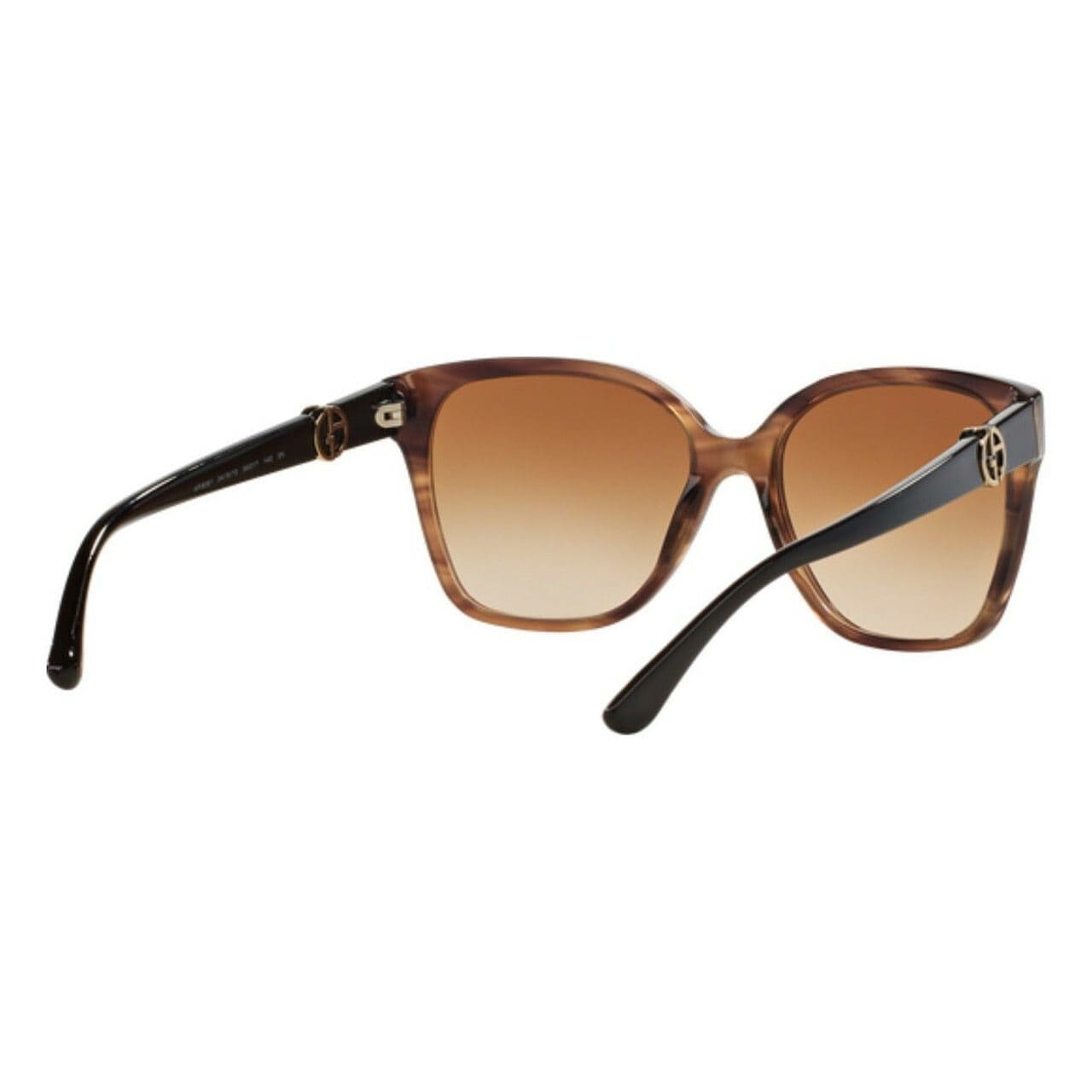 Giorgio Armani AR8061 541913 Brown Havana Full Rim Cat Eye Sunglasses 8053672394009