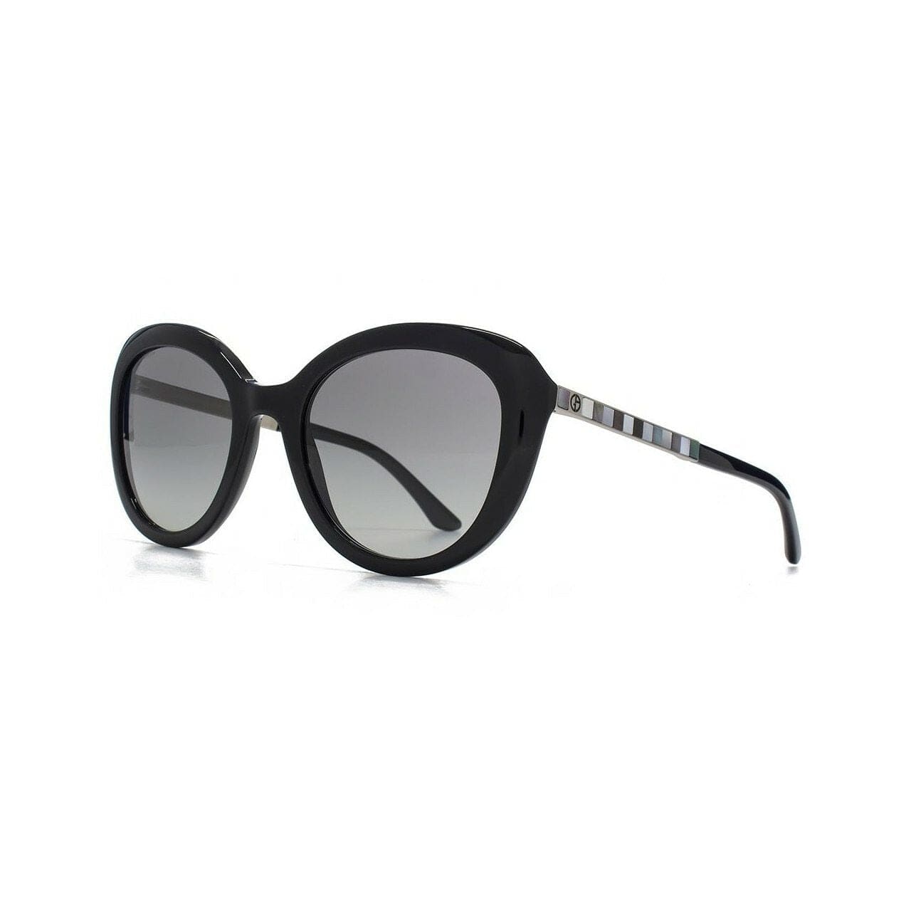 Giorgio Armani AR8065H 501711 Black Full Rim Cat Eye Sunglasses Frames for Women 8053672466577