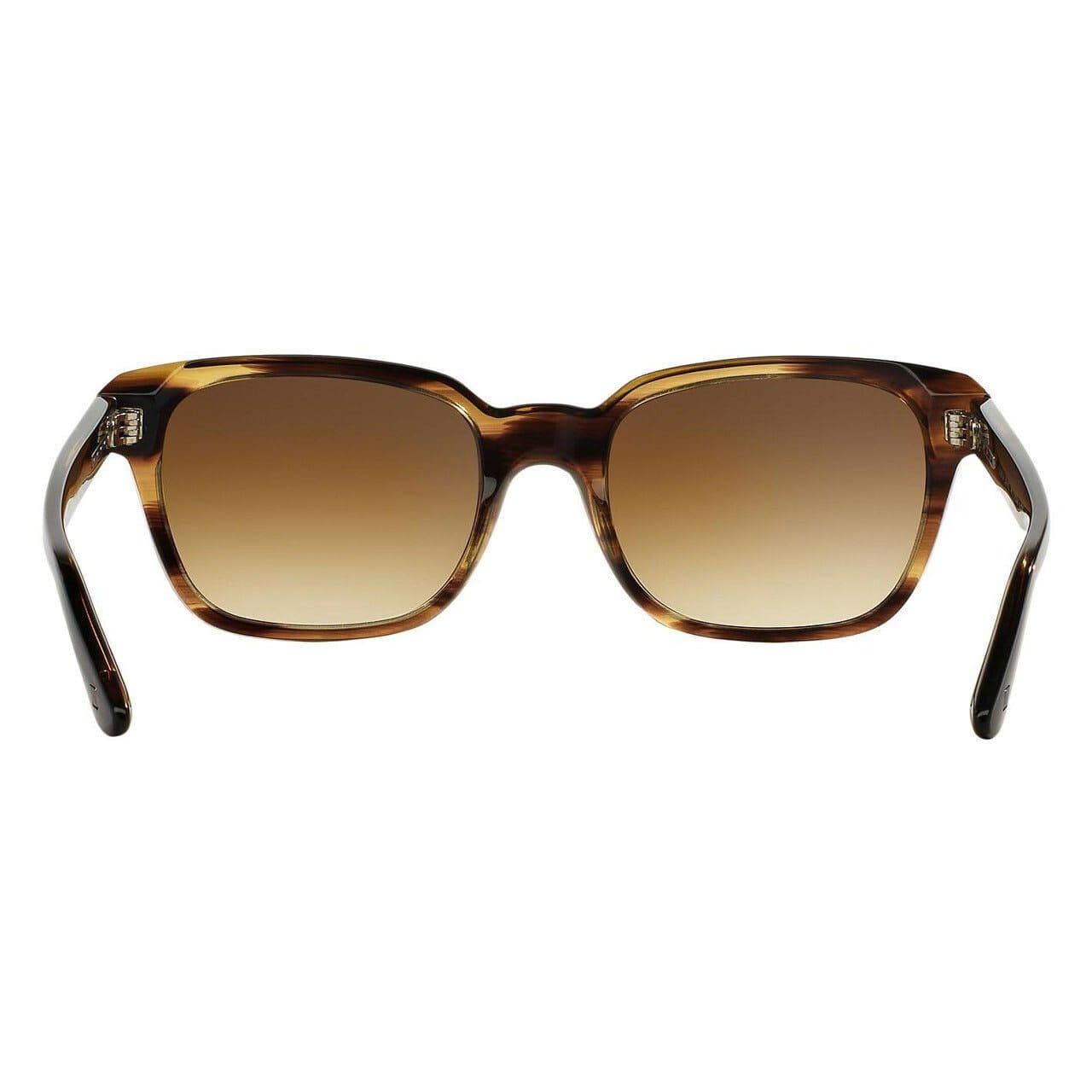 Giorgio Armani AR8067 544151 Striped Brown Full Rim Rectangular Sunglasses 8053672466553