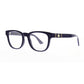 Gucci GG0764O-003 Round / Oval Blue Frame Clear Lens 