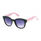 Guess GF6030-01B Black Pink Round Purple Lens Women's Sunglasses