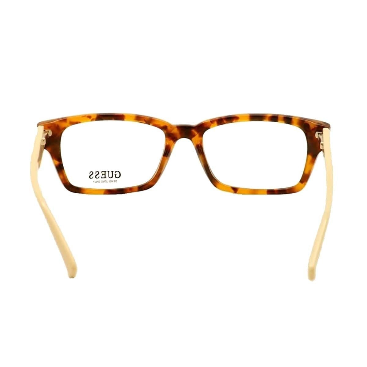 Guess GU-1740-TO Tokyo Tortoise Rectangular Men's Acetate Eyeglasses 715583473980