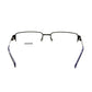 Guess GU-1767-B84 Satin Black Rectangular Men's Metal Eyeglasses 715583660755