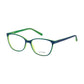 Guess GU-3008-091 Matte Blue Square Unisex Acetate Eyeglasses 664689805433