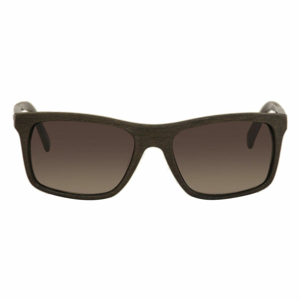 Guess GU6805-DKBRN-35 Dark Brown Rectangular Grey Gradient Lens Sunglasses 715583295797