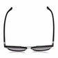 Guess GU6915-01B Shiny Black Square Smoke Gradient Lens Men's Sunglasses 664689921713