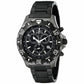 Invicta 6412 Python Specialty Black Stainless-Steel Swiss Quartz Chronograph Men's Watch 843836064125