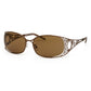 Invicta IEW001-04 Corduba Maya Filigree Shiny Brown Full Rim Women's Sunglasses 722631405961
