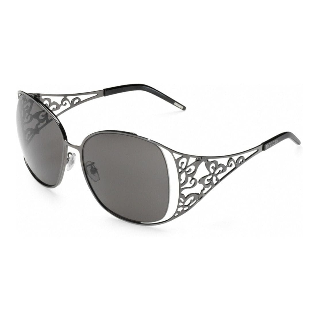 Invicta IEW003-03 Corduba Butterfly Filigree Gunmetal Full Rim Women's Sunglasses Frames 722631406036