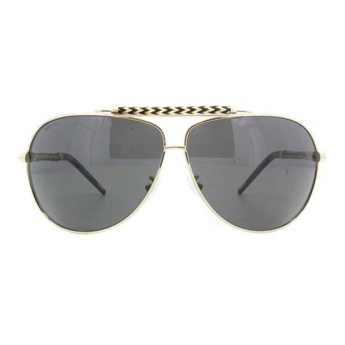 Invicta IEW005-03 Invicta Sun Gold Full Rim Grey Lenses Sunglasses Frames 886678390212