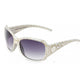 Invicta IEW014-03 Invicta Sun Angel Pixie White with Gold Full Rim Women's Sunglasses Frames 722631406272