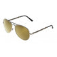 Invicta IEW017-31 Invicta Sun Gold with Black Full Rim Brown Lenses Sunglasses Frames 886678195152