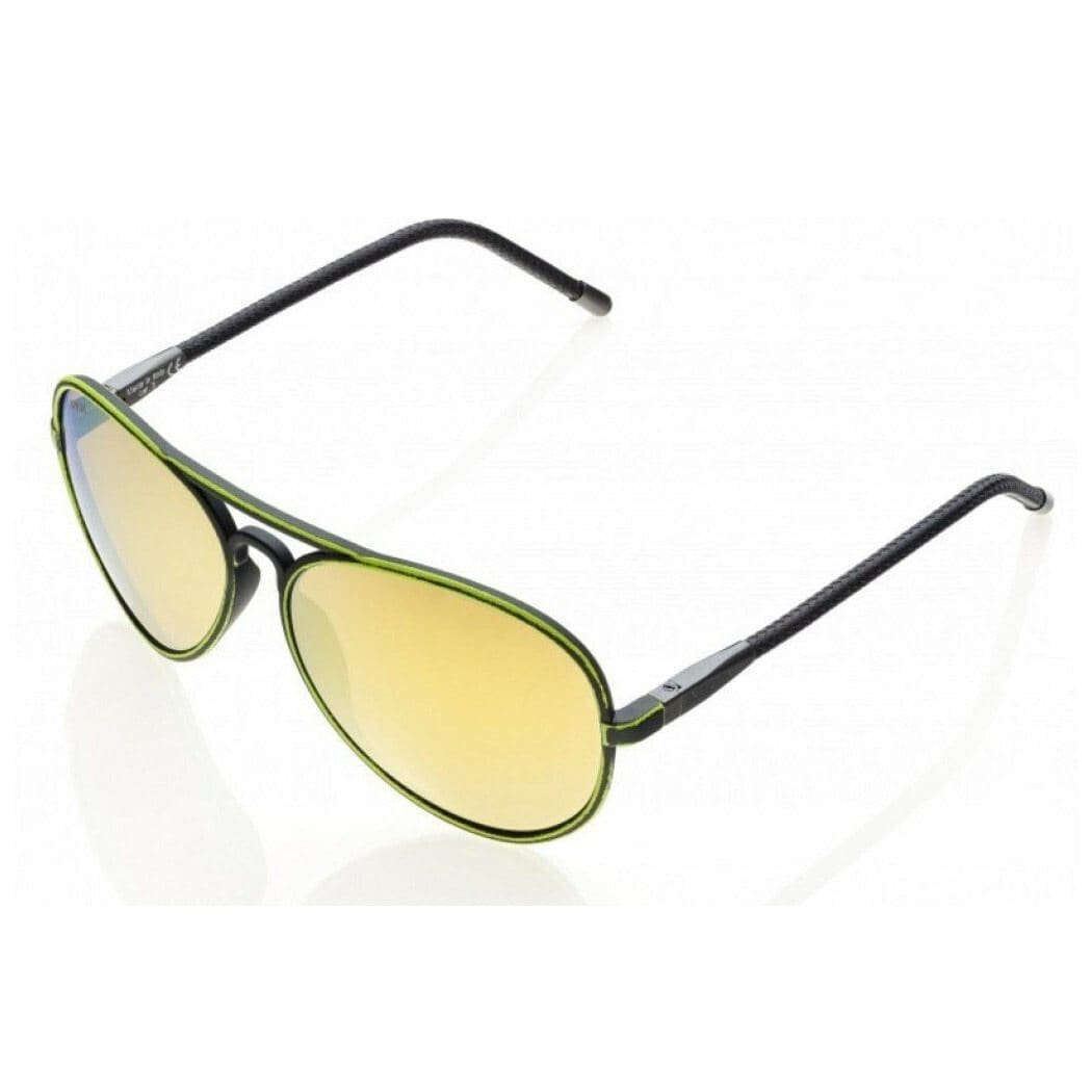 Invicta IEW028-16 Invicta Sun Black with Green Full Rim Sunglasses Frames 886678265015