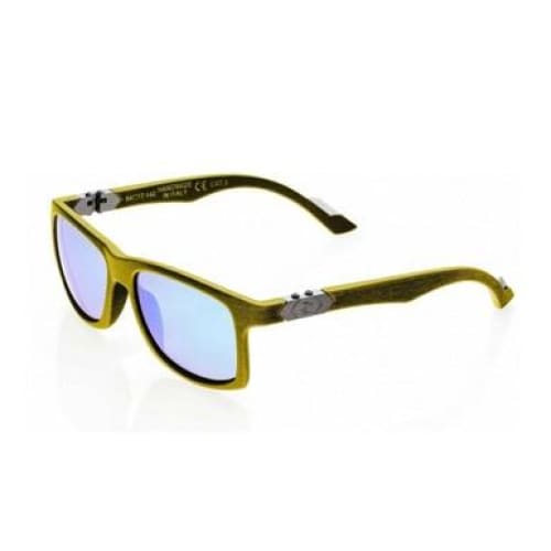Invicta IEW035-09 Yellow Square Blue Lens Sunglasses - 