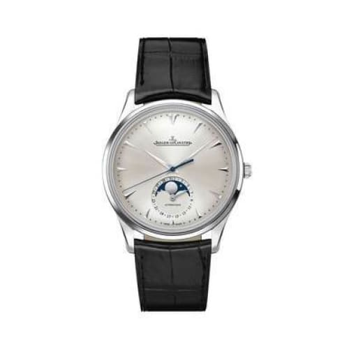 Jaeger Lecoultre Q1368420 Master Silver Dial Leather Men’s 