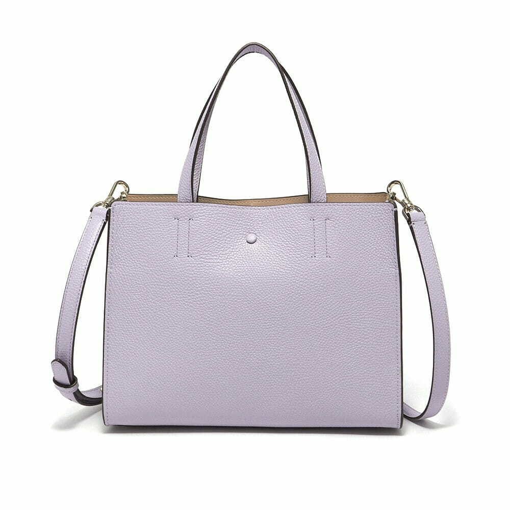 Kate Spade Sam Satchel Handbag Frozen Lilac Medium 098687330237