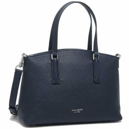 Kate Spade Small Abbott Satchel Handbag - Blazer Blue - 