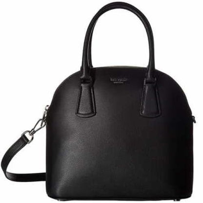Kate Spade Sylvia Large Dome Women’s Satchel Bag Black - 