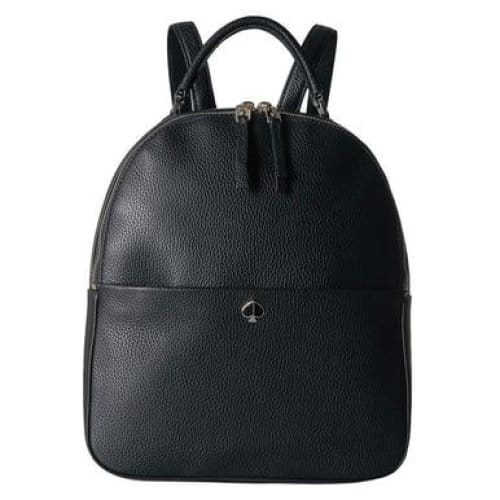 Kate Spade Women’s Polly Medium Black Leather Backpack - 