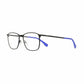 Lacoste L2233-210 Matte Brown Square Men's Metal Eyeglasses 886895303170