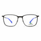 Lacoste L2233-210 Matte Brown Square Men's Metal Eyeglasses 886895303170