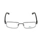 Lacoste L2238-024 Dark Grey Rectangular Men's Metal Eyeglasses 886895317252