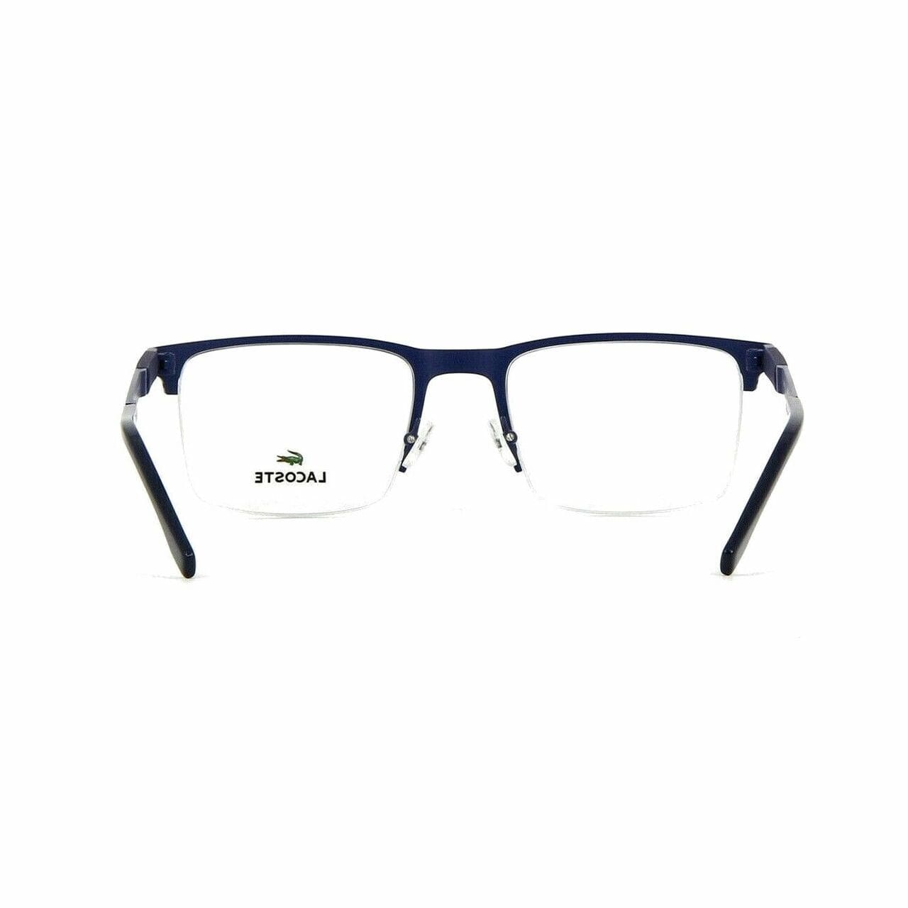 Lacoste L2244-035 Matte Dark Gunmetal Rectangular Men's Titamium Eyeglasses 886895363617